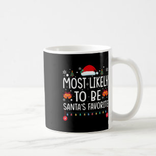 Wahrscheinlich Santa Claus Lieblingsfamilie mit pa Kaffeetasse