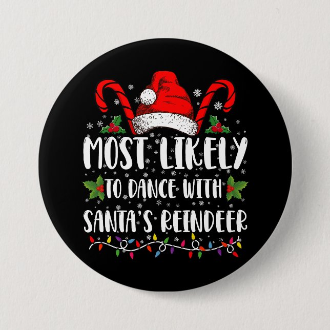 Wahrscheinlich tanzt man mit der Familie der Renti Button (Vorderseite)