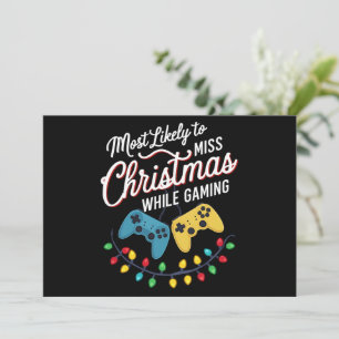 Wahrscheinlich Weihnachten beim Gamen zu verpassen