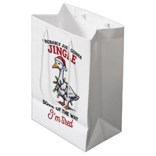 Wahrscheinlich werde ich einfach ein bisschen auf mittlere geschenktüte