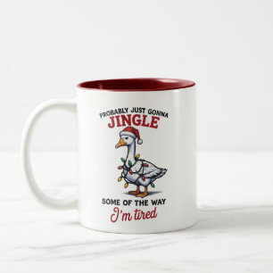 Wahrscheinlich werde ich einfach ein bisschen auf  zweifarbige tasse
