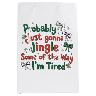 Wahrscheinlich werde ich einfach nur ein bisschen mittlere geschenktüte