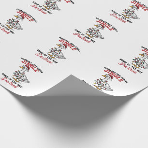 Wahrscheinlich werde ich nur ein bisschen Weihnach Geschenkpapier
