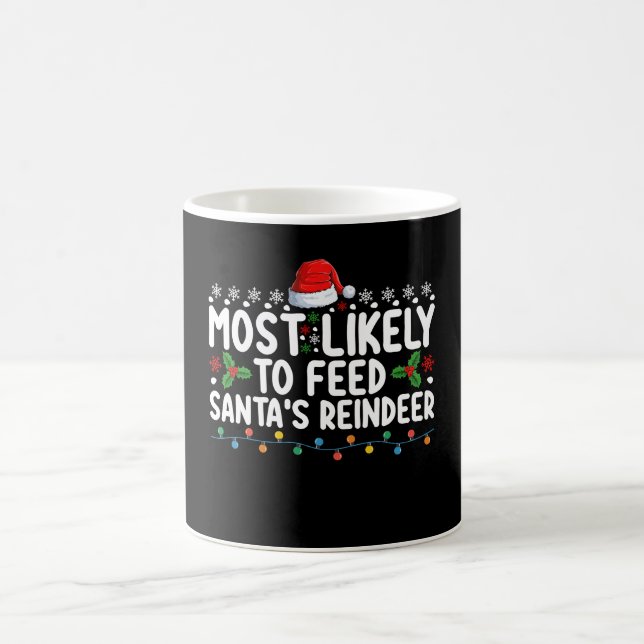 Wahrscheinlich werden Weihnachten der Rentiere des Kaffeetasse (Mittel)