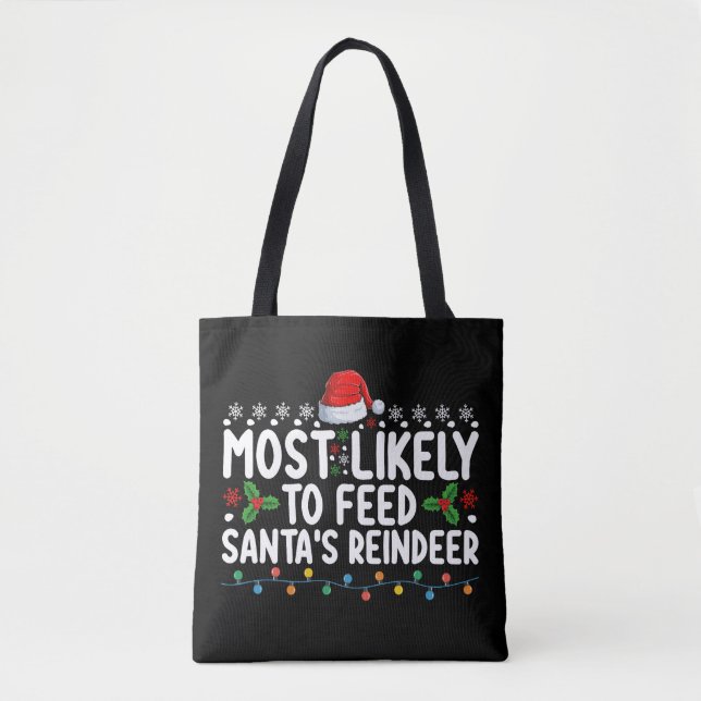 Wahrscheinlich werden Weihnachten der Rentiere des Tasche (Vorderseite)