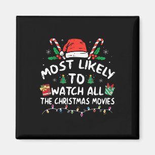 Wahrscheinlich wird die ganze Weihnachtsfilme-Fami Magnet