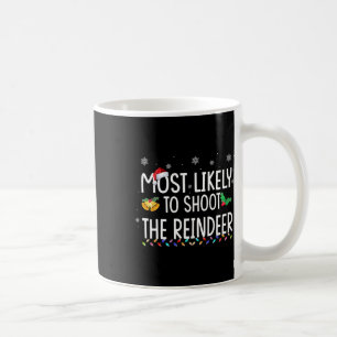 Wahrscheinlich wird die Rentierfamilie Weihnachten Kaffeetasse