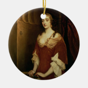 Wahrscheinliches Porträt von Nell Gwynne Keramik Ornament