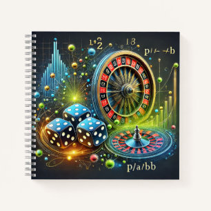 Wahrscheinlichkeit & Glücksspiele Notizbuch