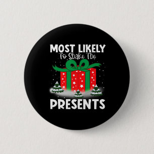 Wahrscheinlichste, um die Weihnachtsgeschenke der Button