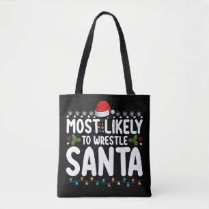 Wahrscheinlichste, um Weihnachtsmann-Weihnachts-Wr Tasche