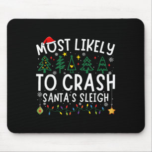 Wahrscheinlichste, um Weihnachtsmanns Schlitten zu Mousepad