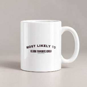 Wahrscheinlichster Favorit-Kind Weihnachtstasse Kaffeetasse
