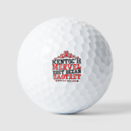 Währung der Bretagne Golfball