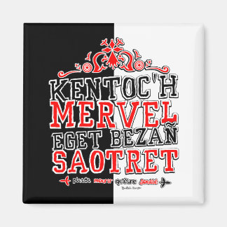 Währung der Bretagne Magnet