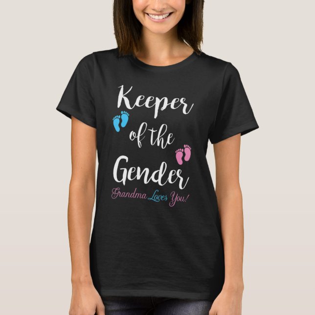 Wahrung der Lieben für das Gender Oma T-Shirt (Vorderseite)