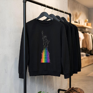 Wahrzeichen im Licht Freiheitsstatue Sweatshirt