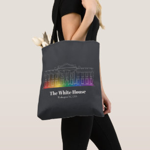 Wahrzeichen im Licht Weißes Haus Tasche