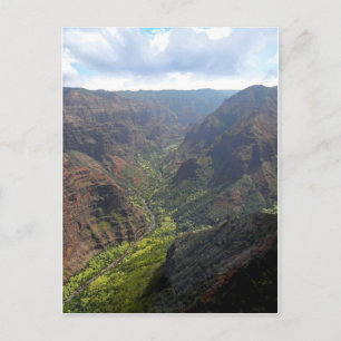 Waiamea Canyon Kauai Postkarte