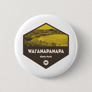 Wai'anapanapa Staat Park Hawaii Button