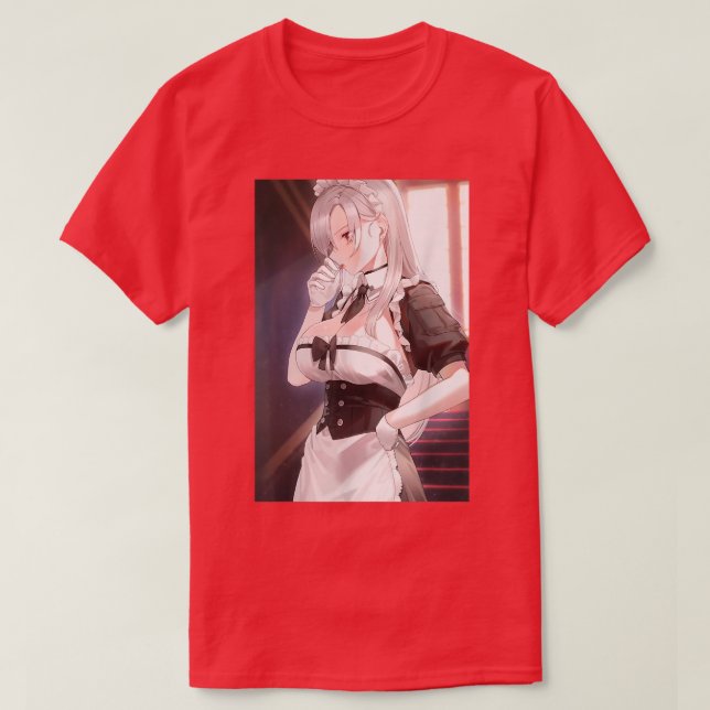 Waifu Anime Girl Japanisch Ästhetik Kawaii T-Shirt (Design vorne)