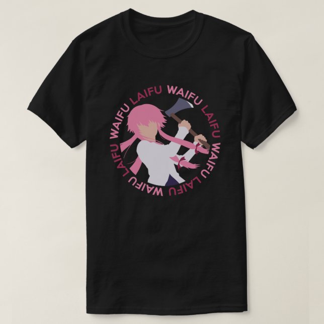 Waifu Laifu Anime Manga Shirt (Design vorne)