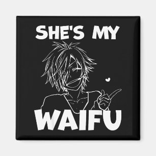 Waifu lustige Anime passende Paar-Freund Geschenk Magnet