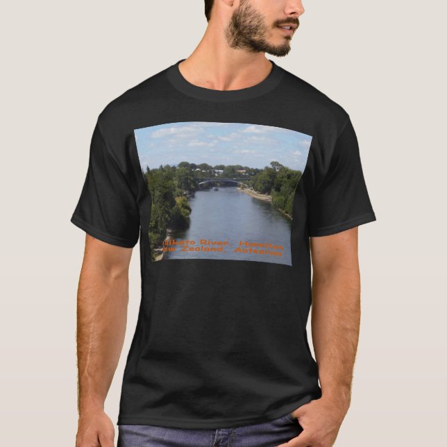 Waikato Fluss, Hamilton T-Shirt (Vorderseite)