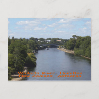 Waikato River, Hamilton Postkarte