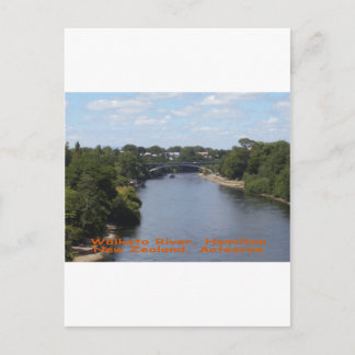 Waikato River, Hamilton Postkarte