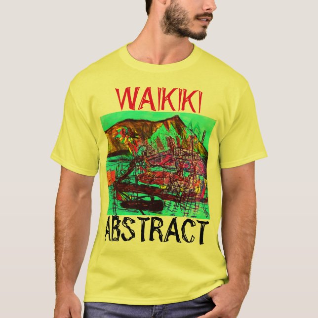 WAIKIKI ABSTRAKT T-Shirt (Vorderseite)