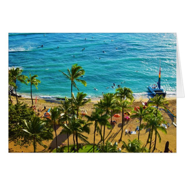 Waikiki Beach (Vorderseite (Horizontal))