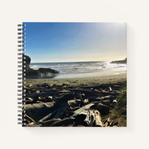 Waikiki Beach, Cape Disappoinment, Washington Notizbuch