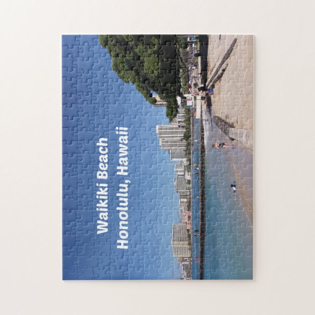Waikiki Beach, Honolulu, Hawaii (Vertikal)