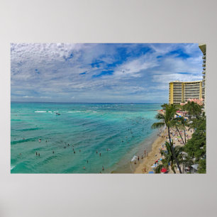 Waikiki Beach Poster