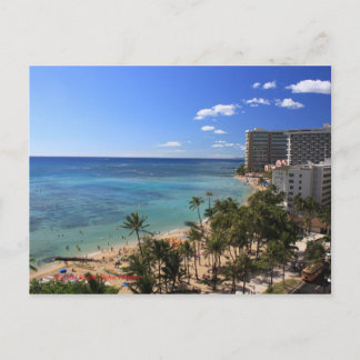Waikiki Beach Postkarte