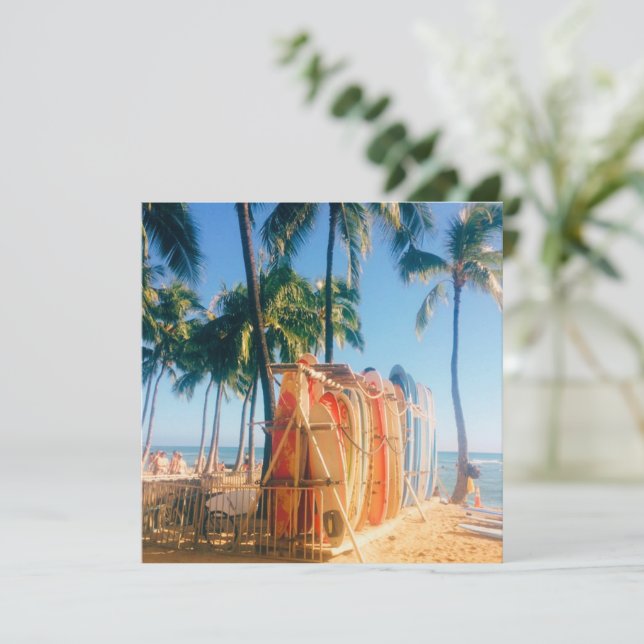 Waikiki Beach Surfboards (Stehend Vorderseite)