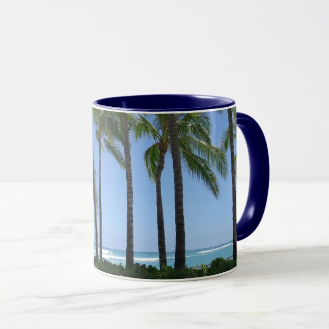 Waikiki Beach Tasse (VorderseiteRechts)