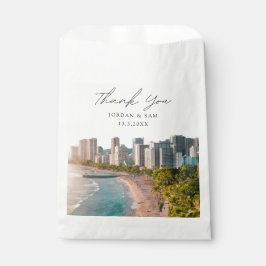 Waikiki Gastgeschenk Hochzeit Foto Vielen Dank Geschenktütchen