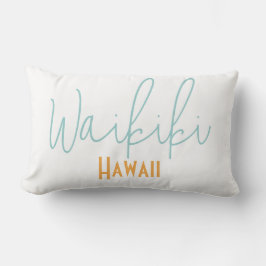 Waikiki, Hawaii-Reiseandenken Lendenkissen