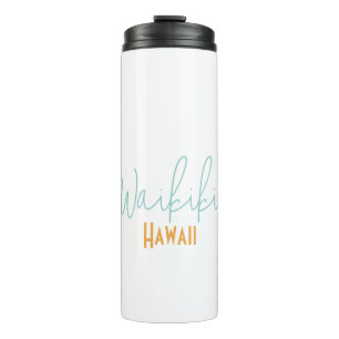 Waikiki, Hawaii-Reiseandenken Thermosbecher