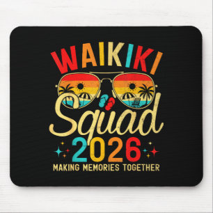 Waikiki-Strand Hawaii Sommerurlaub Familienreise Mousepad