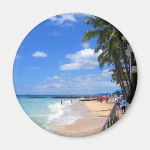 Waikiki Strand, Oahu, Hawaii Magnet