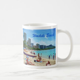 Waikiki Strand-Tasse Kaffeetasse