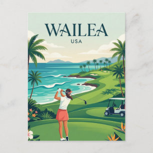 Wailea Maui USA Postkarte