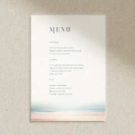 Wailea Wedding Menu