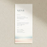 Wailea Wedding Menu Menükarte<br><div class="desc">Entdecken Sie "Wailea", eine moderne Hochzeitssuite, die die Eleganz einer Zeremonie am Strand verkörpert. Dieses Template zeichnet sich durch eine abstrakte Aquarellgestaltung aus, die an einen Sandstrand erinnert, der mit den Meeresfarben verschmilzt. Es ist die perfekte Karte für Paare, die eine Mischung aus zeitgenössischem Stil und Küstenstreifen suchen und einen...</div>