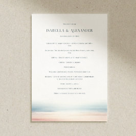 Wailea Wedding Program