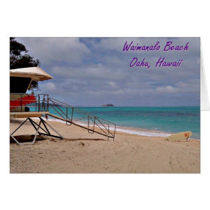 Waimanalo beach Hawaii