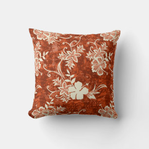 Waimanalo Hawaiian Hibiskus Square Pillows Kissen
